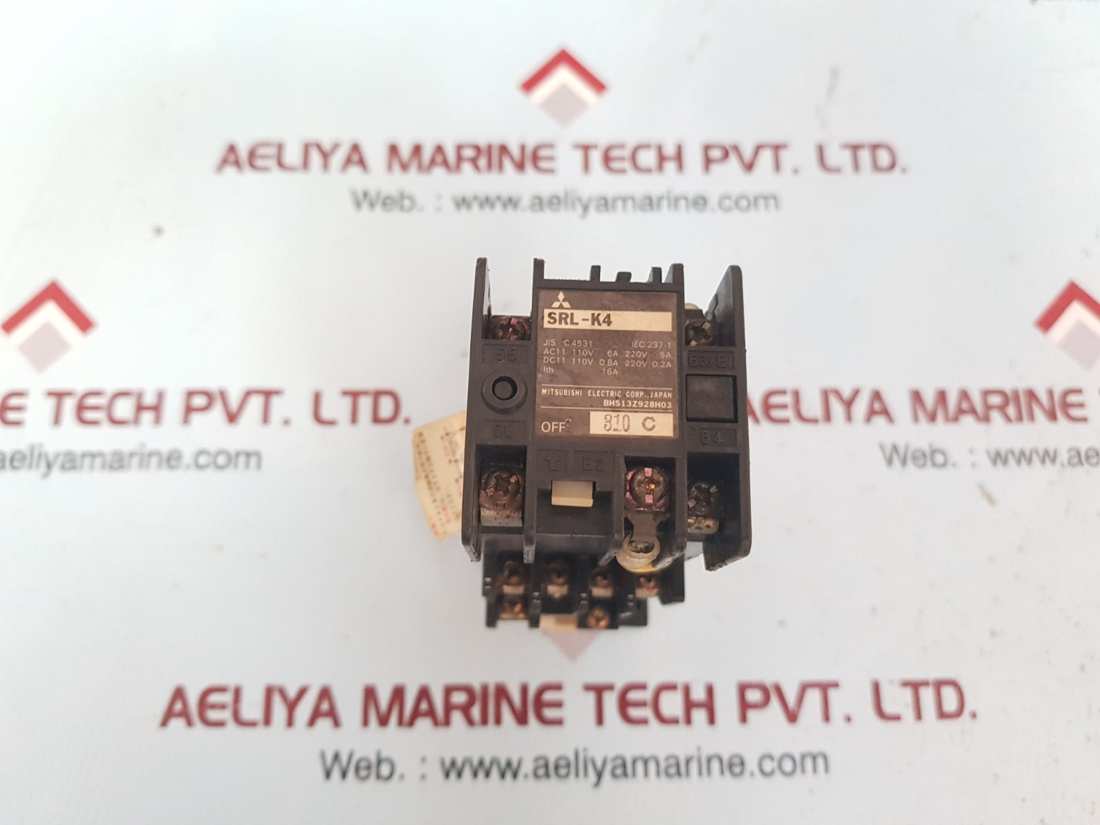 Mitsubishi electric srl-k4 contactor relay 100v 50hz 100-110v 60hz