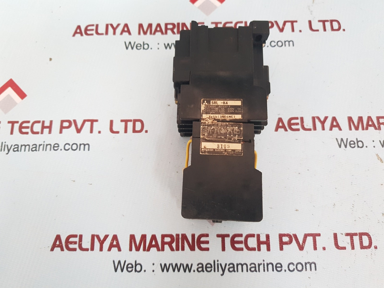 Mitsubishi electric srl-k4 contactor relay 100v 50hz 100-110v 60hz
