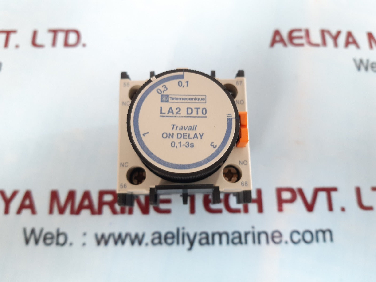 Telemecanique la2 dt0 time delay block