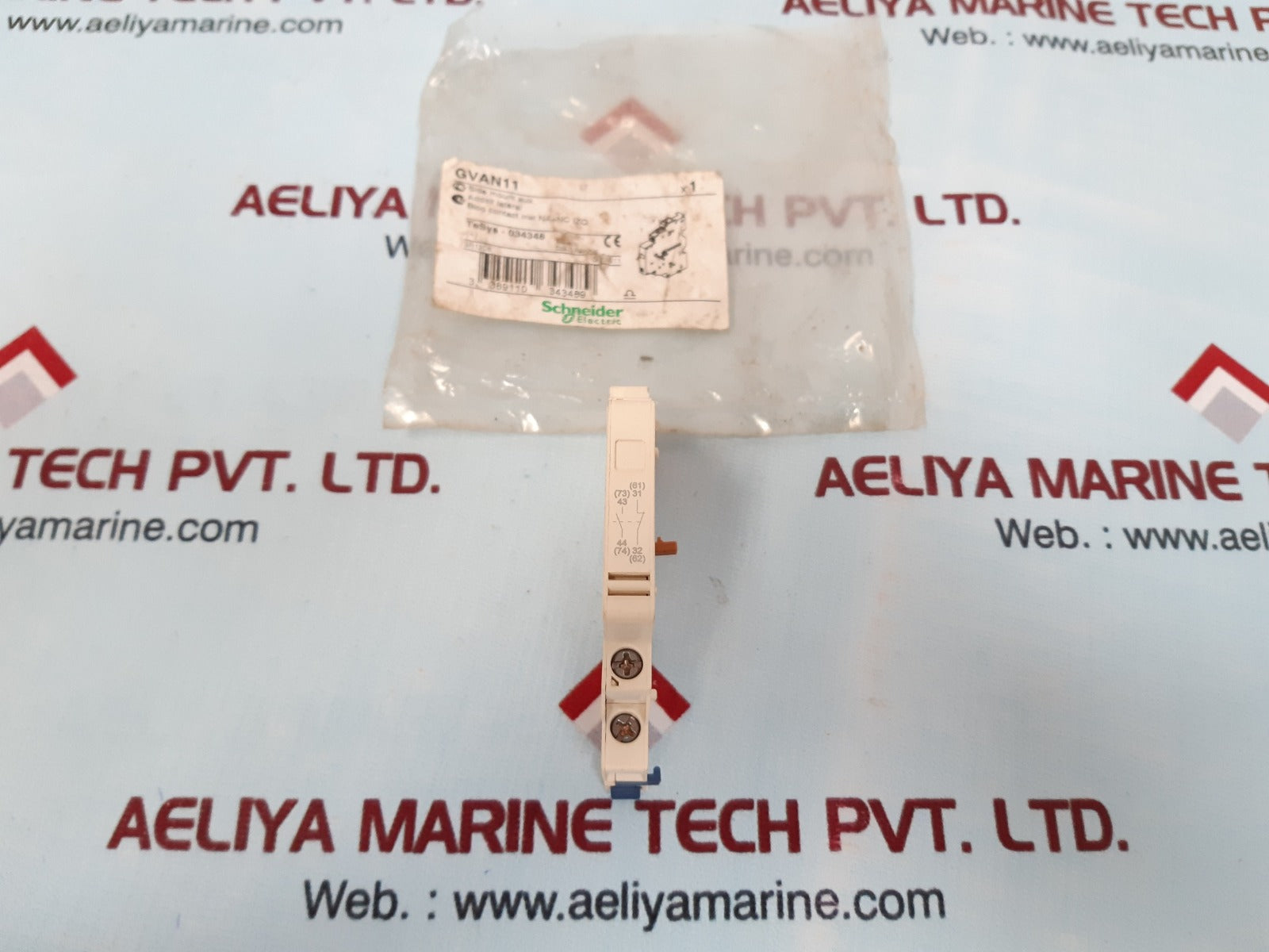 Schneider gvan11 auxiliary contact block