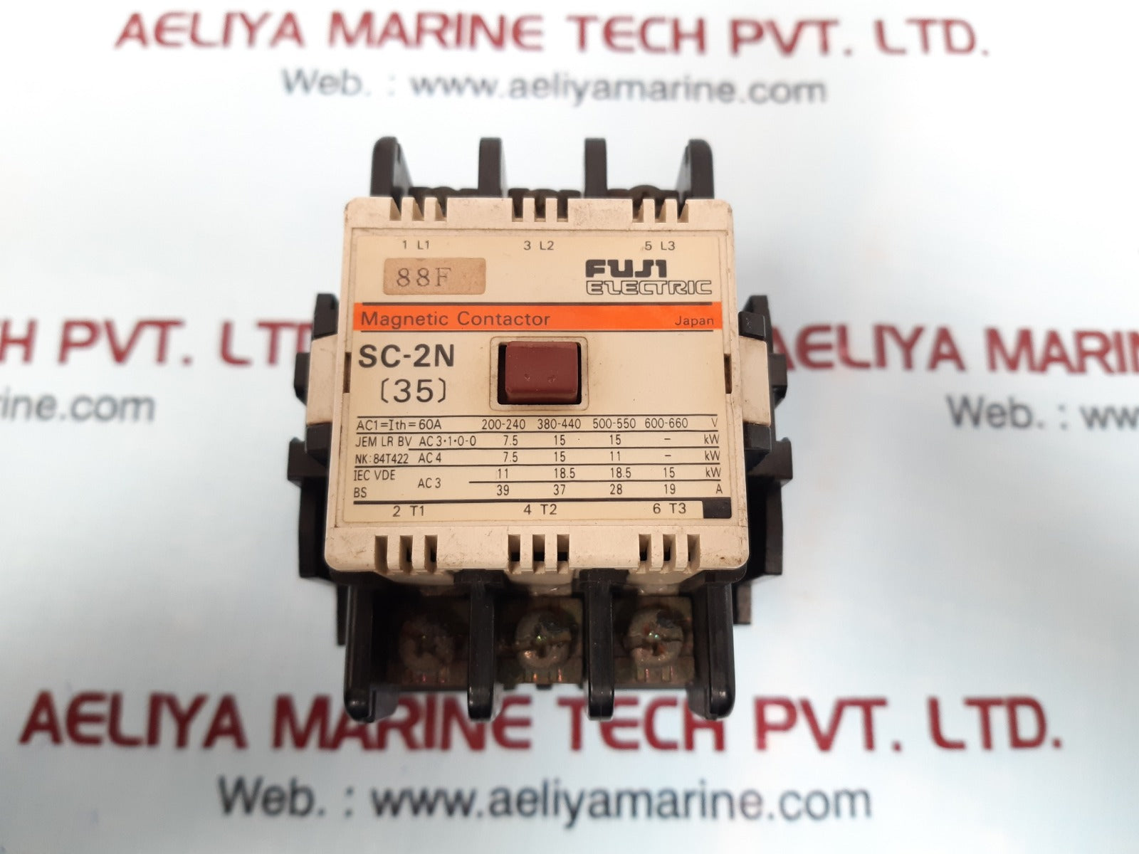 Fuji Electric Sc-2N(35) Magnetic Contactor 380-400V 50Hz/400-440V 60Hz
