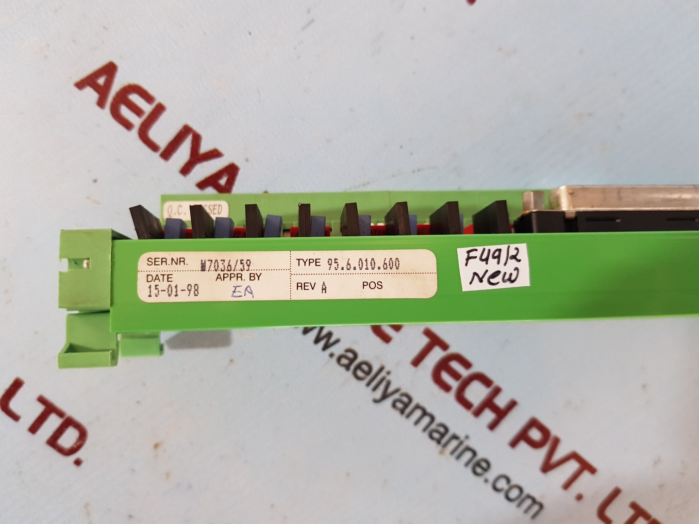 Praxis 95.6.010.600 rev A pc board