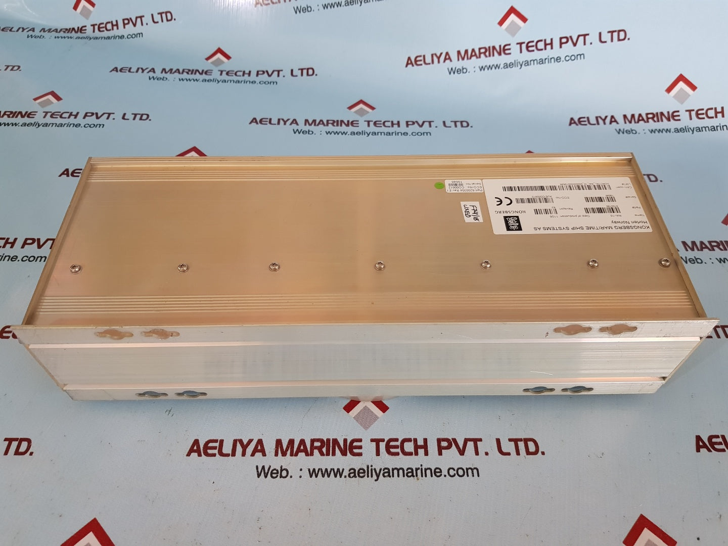 Kongsberg rai-16 8100148 analog i/o module 6200354 rev.e1