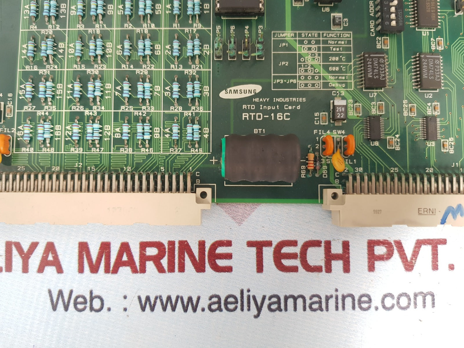 Samsung rtd-16c rtd input card