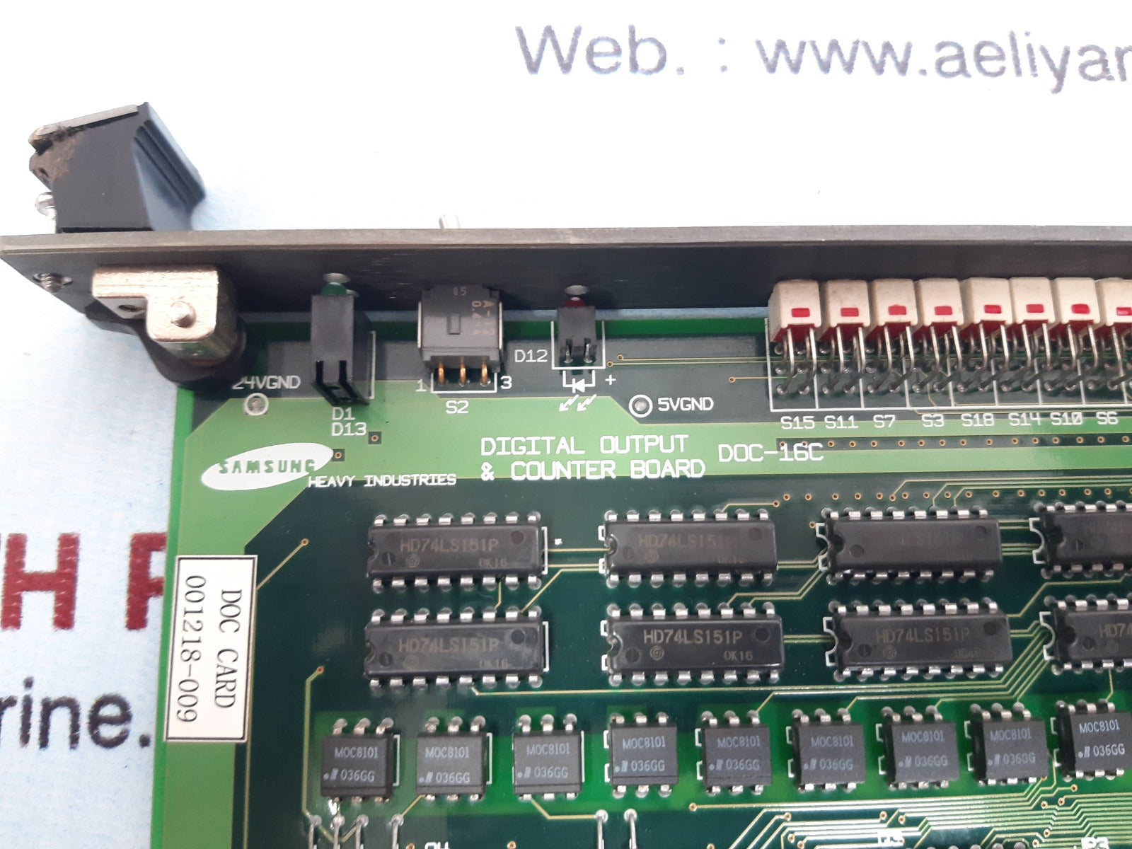 Samsung doc-16c digital output & counter board