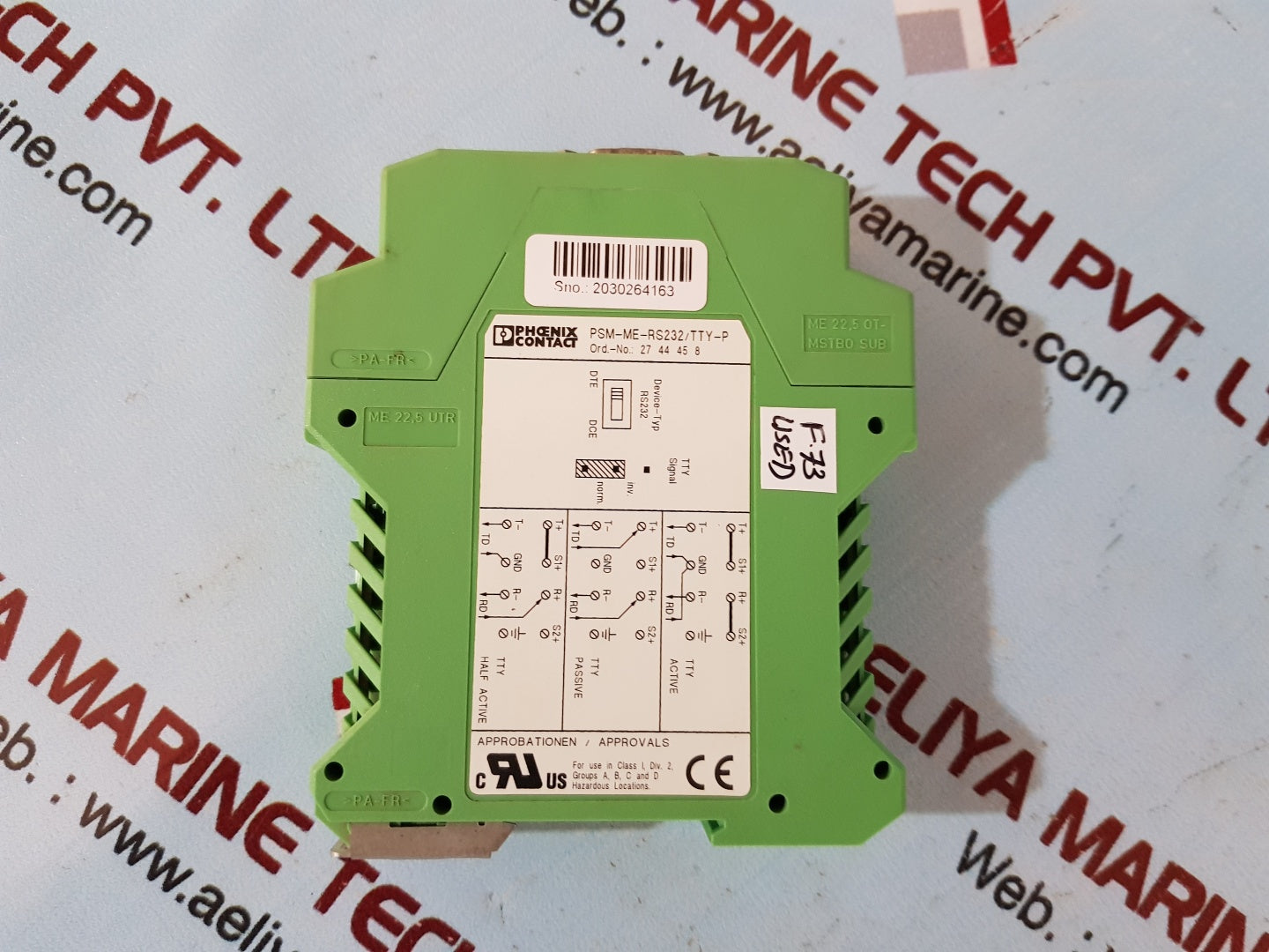 Phoenix contact psm-me-rs232/tty-p interface converter