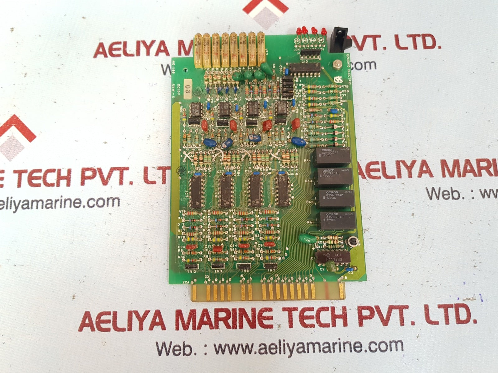 Uzushio uvw-k pcb card 1196