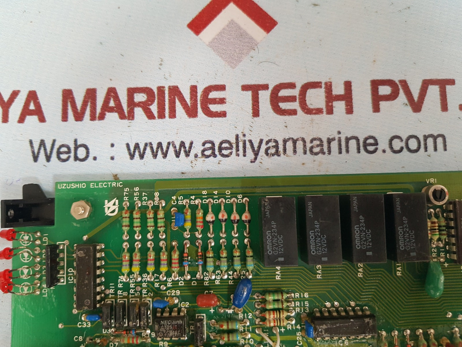 Uzushio uvw-k pcb card 1196
