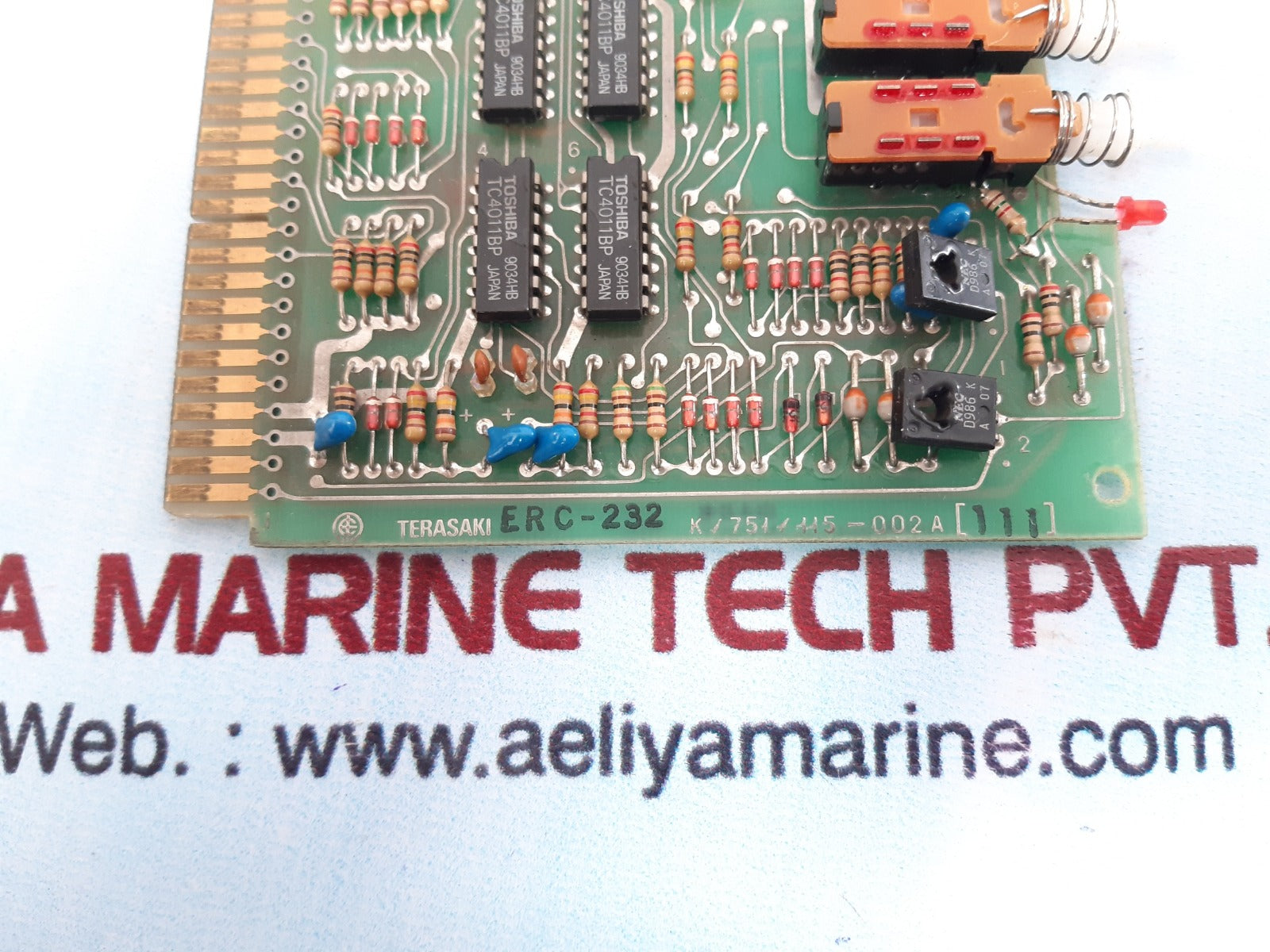 Terasaki erc-232 pcb card k/751/115-002a