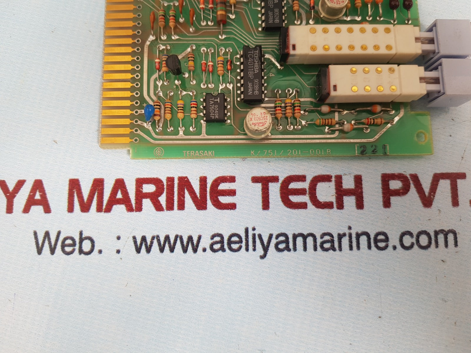 Terasaki ern-126 pcb card k/751/201-001 b