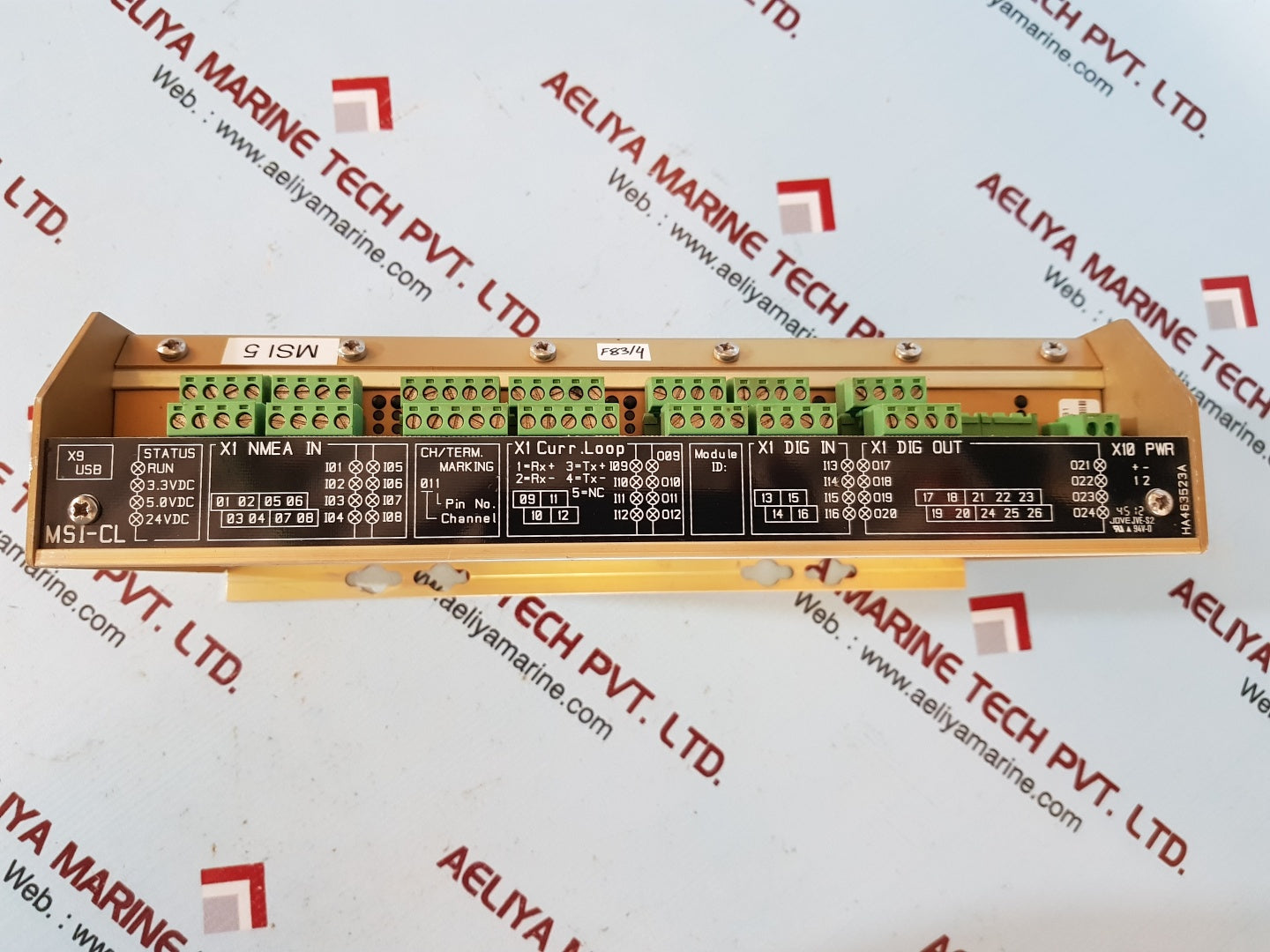 Kongsberg 339369 msi-cl msi-current loop rev C