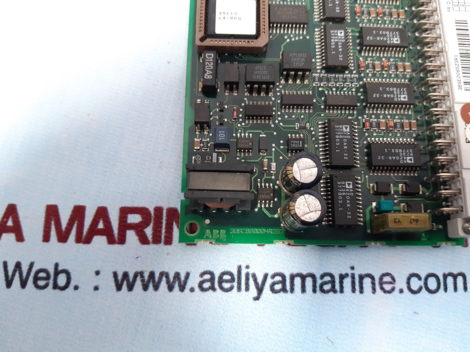 Abb 3bse008523r1 pcb card a0810-1 pr : d