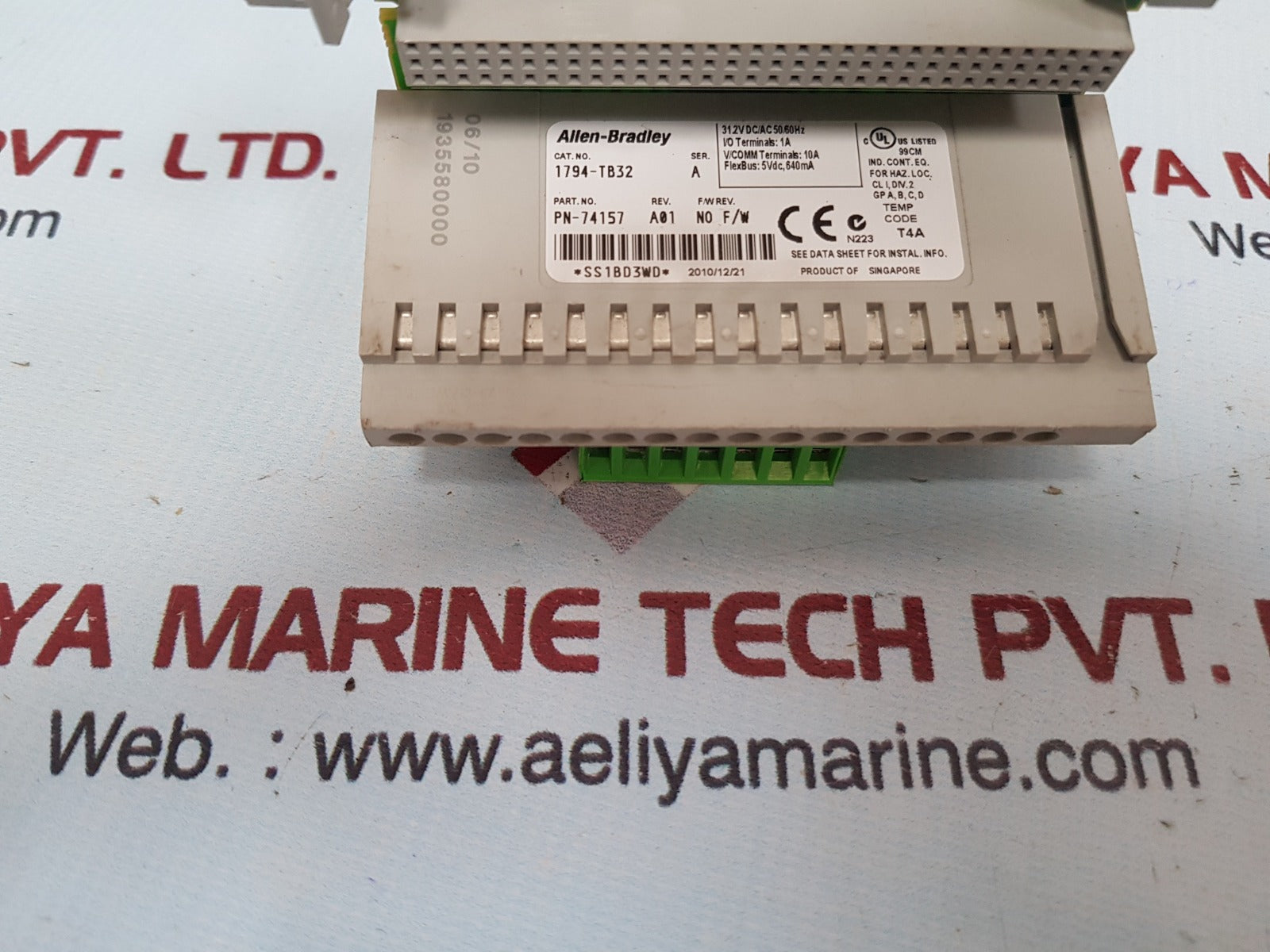 Allen-bradley 1794-tb32 serA terminal base pn-74157
