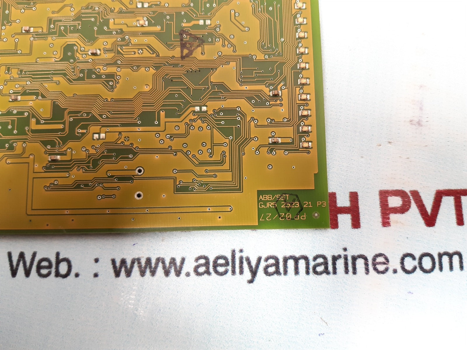 Abb/sst gjr5 2523 21p3 pcb card