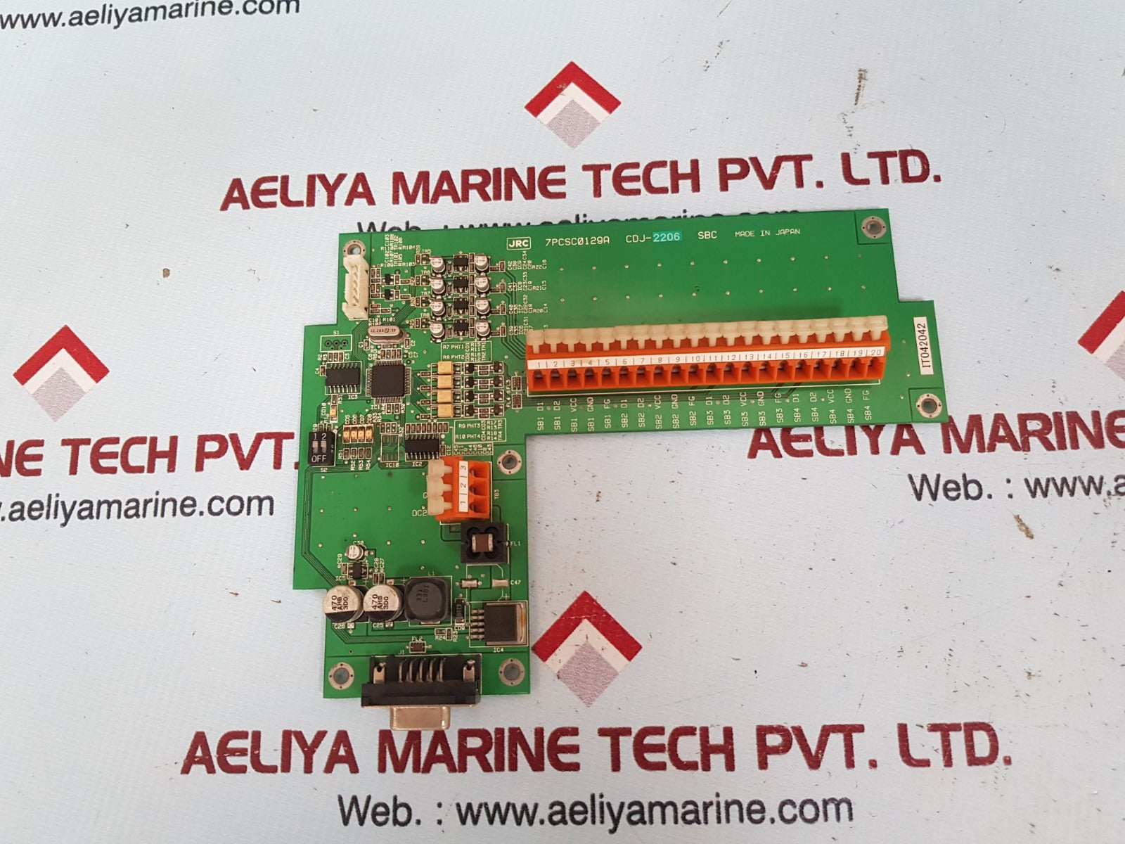 Jrc cdj-2206 pcb card 7pcsc0129a