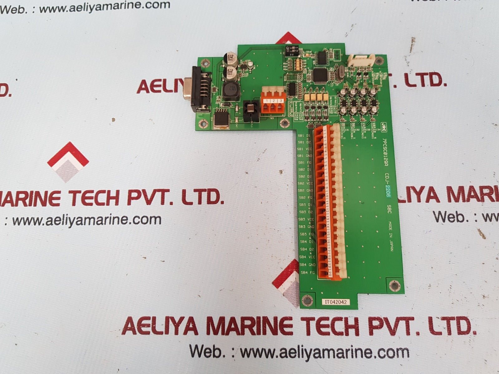 Jrc cdj-2206 pcb card 7pcsc0129a