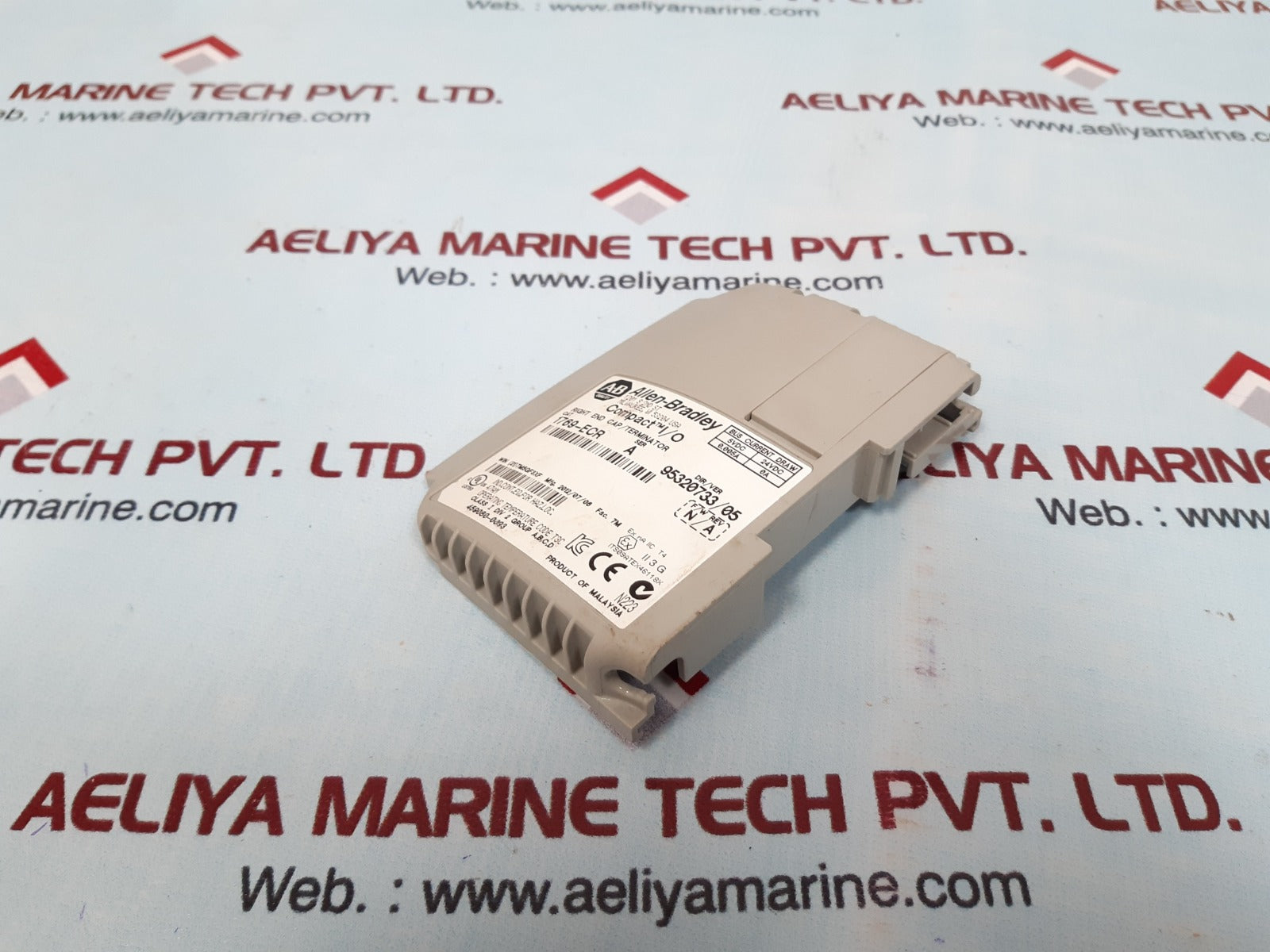Allen-bradley 1769-ecr right end cap/terminator ser A