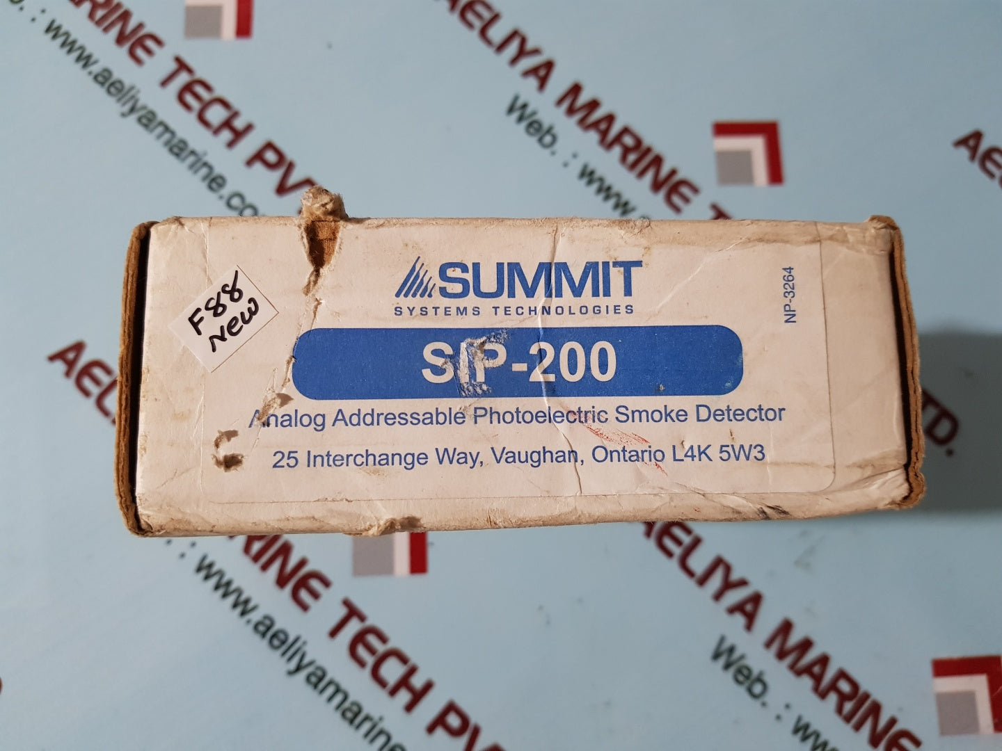 Summit sip-200 analog addressable photoelectric smoke detector