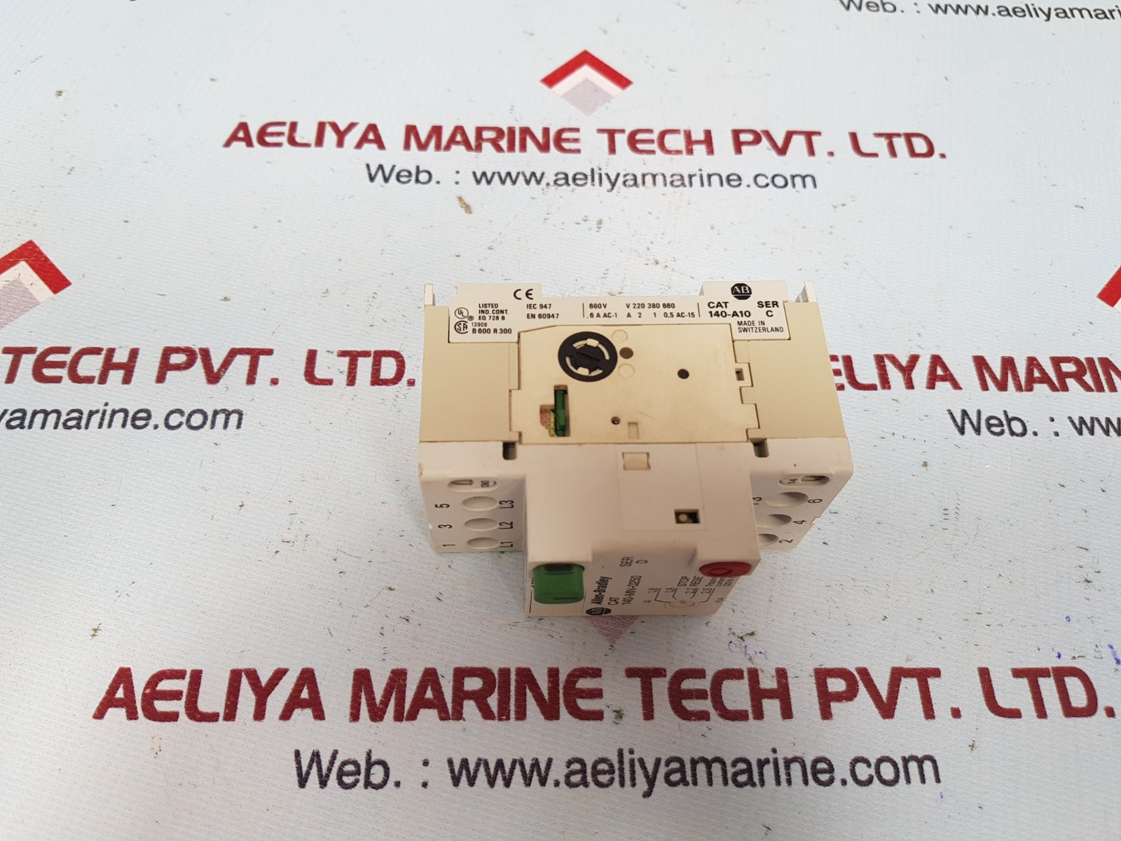 Allen-bradley 140-mn-0250 manual motor starter ser D