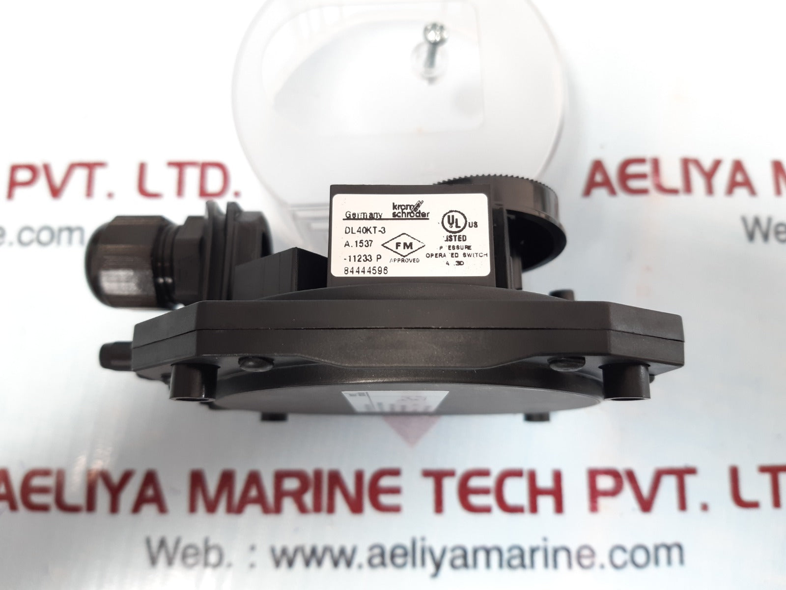 Krom schroeder dl40kt-3 air pressure switch ip54