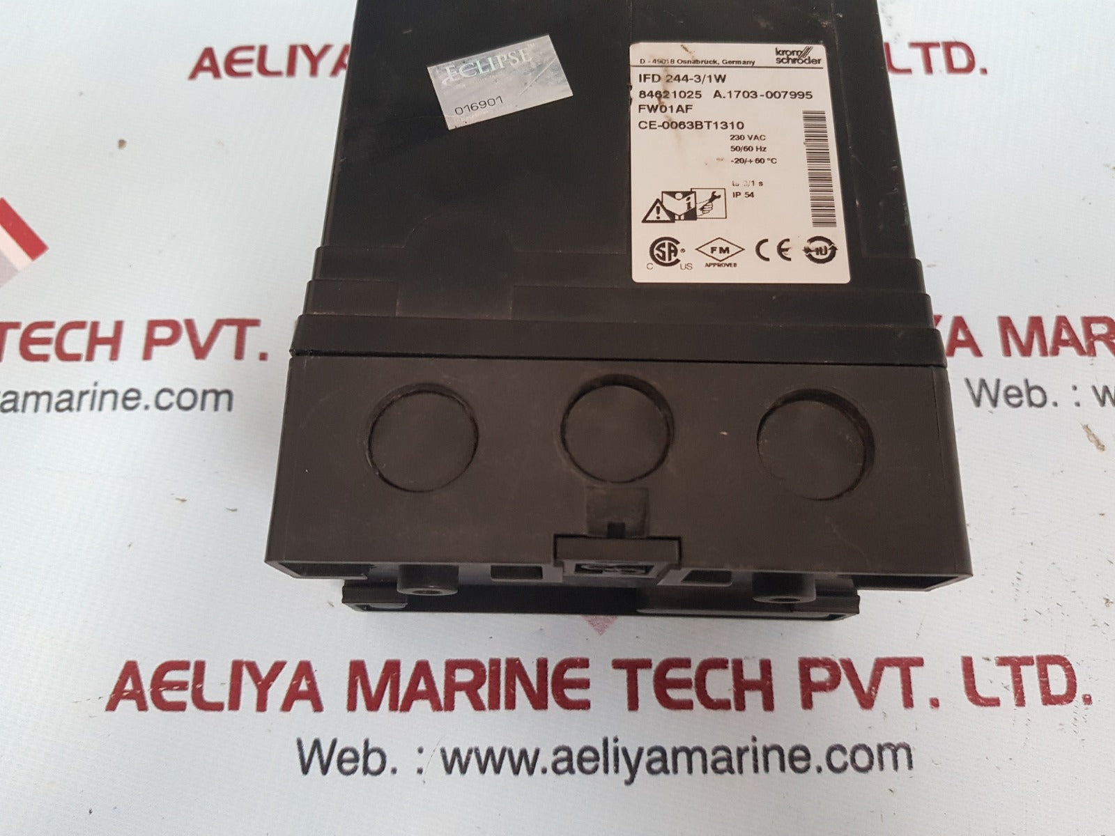 Kromschroder ifd 244-3/1w burner control unit 84621025
