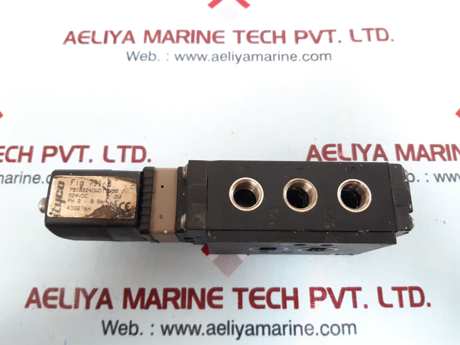 Tyco fig 791/b solenoid valve 791b024dwd1sn00