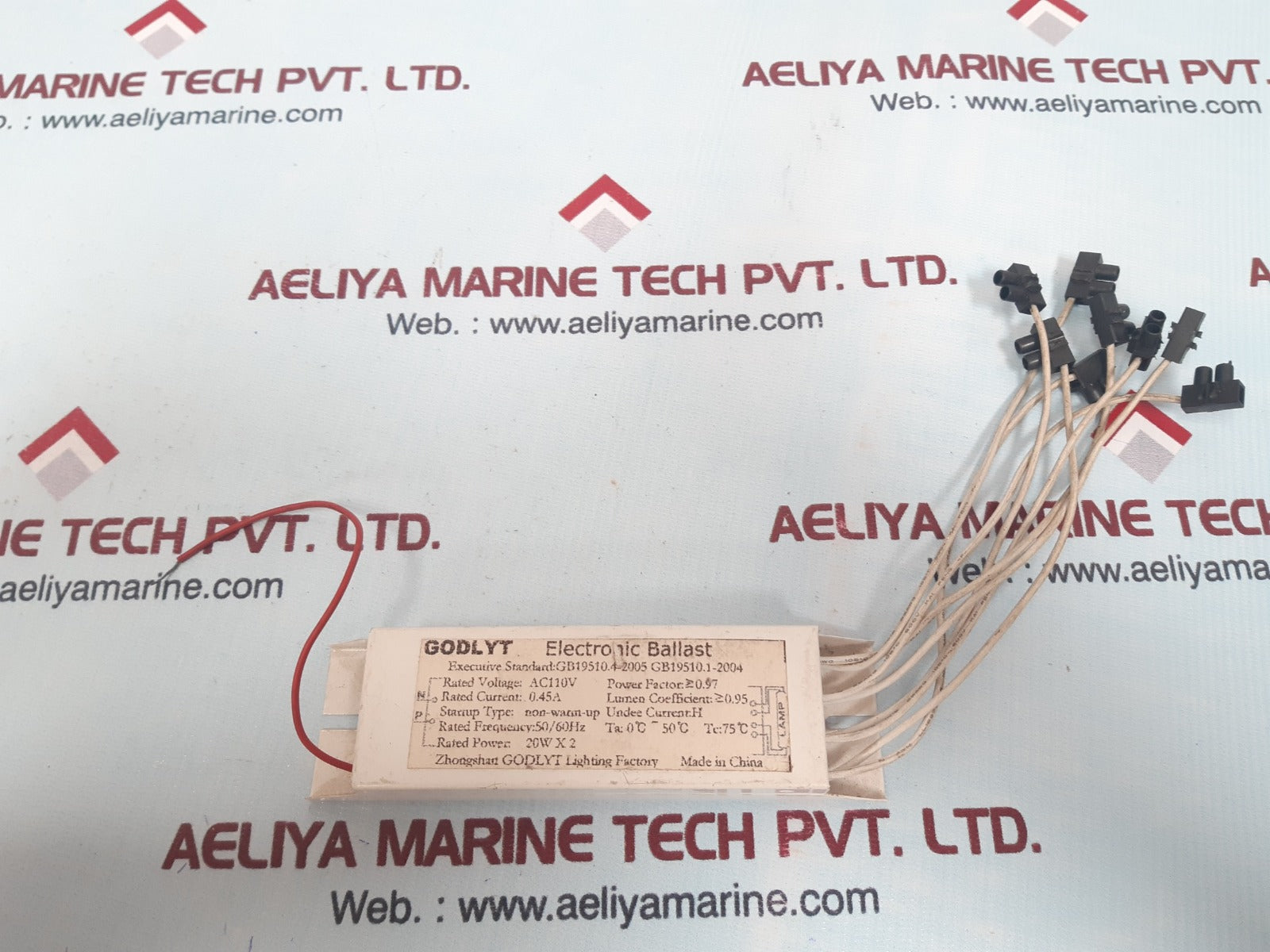 Godlyt electronic ballast gb19510.4-2005 gb19510.1-2004