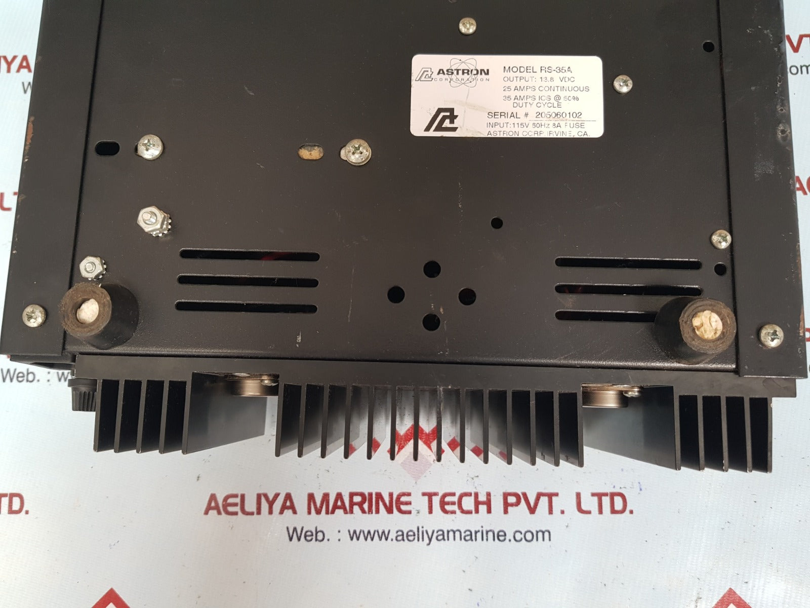 Astron Rs-35A Power Supply 13.8 Vdc