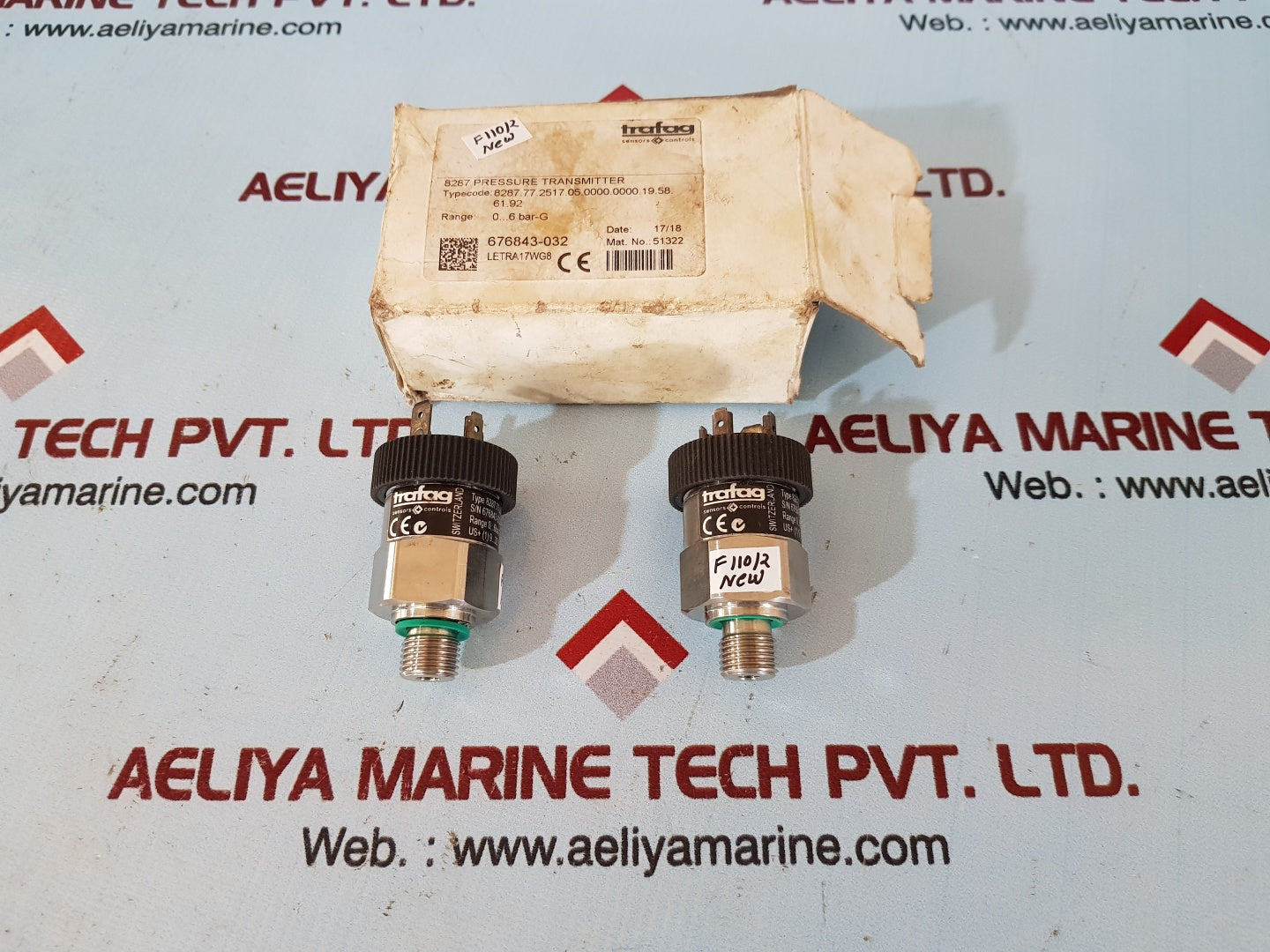 Trafag 8287.77.2517 pressure transmitter