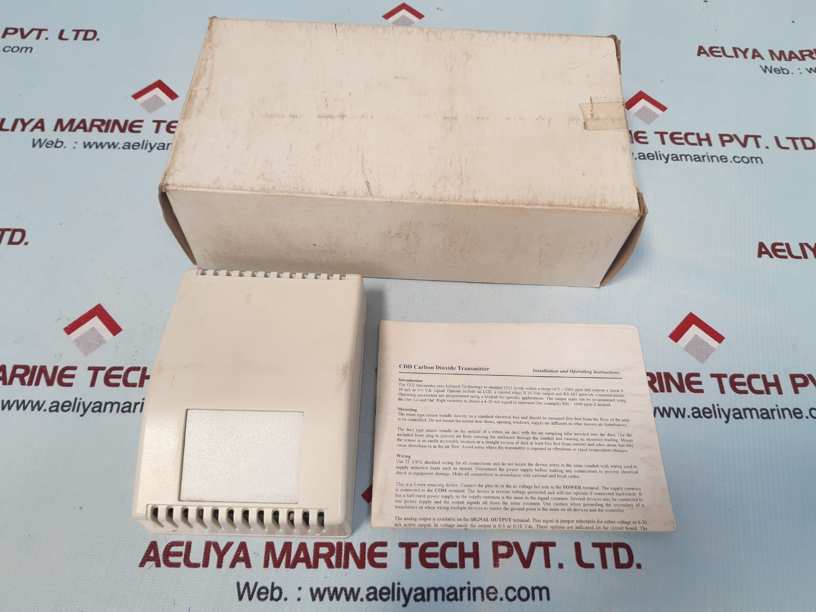 Greystone cdd1a1100 cdd carbon dioxide transmitter