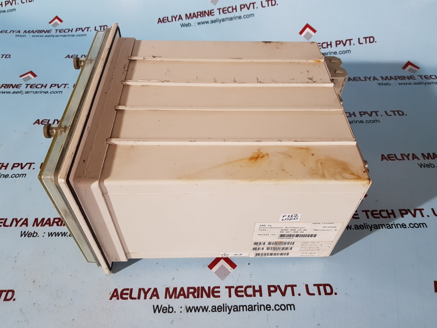 Abb spad 346 c3-aa differential relay