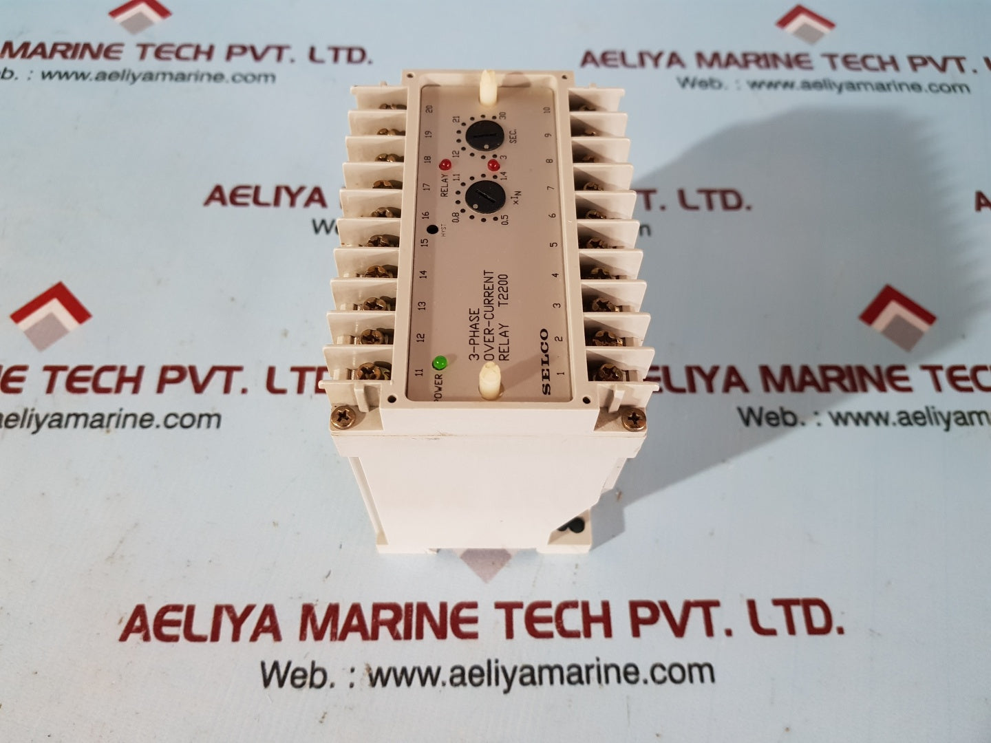 Selco t2200-00 3-phase over-current relay