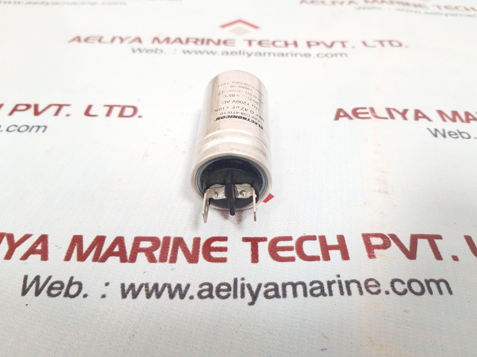 Electronicon e62.c58-471e10 capacitor 1200v ac