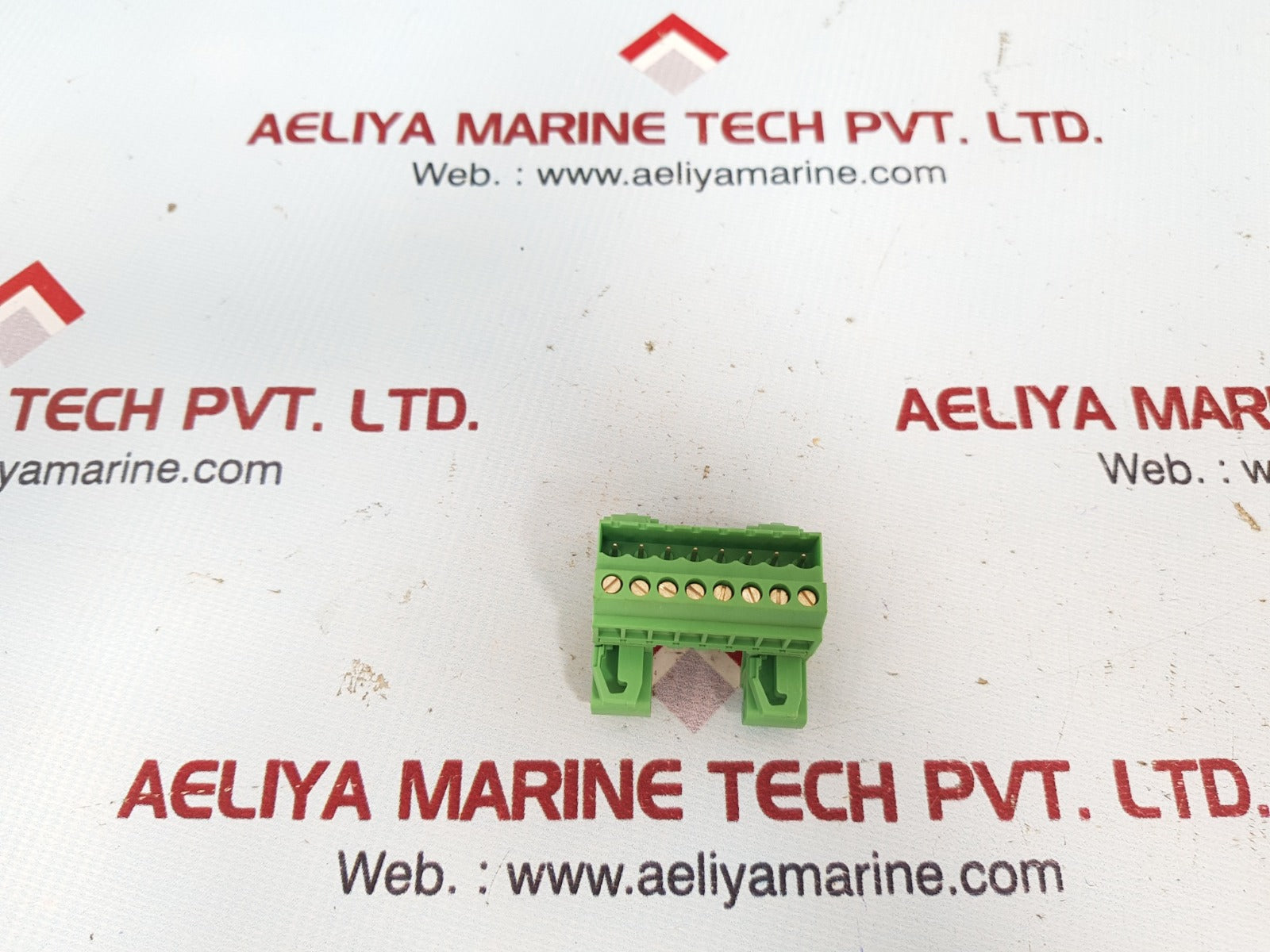 Set of 14x Phoenix contact umstbvk 2.5/8-g-5,08 terminal block
