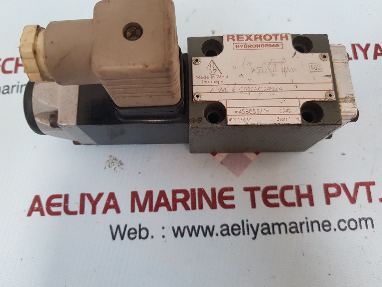 Rexroth 4 we 6 c52/ag24nz4 hydraulic directional control valve
