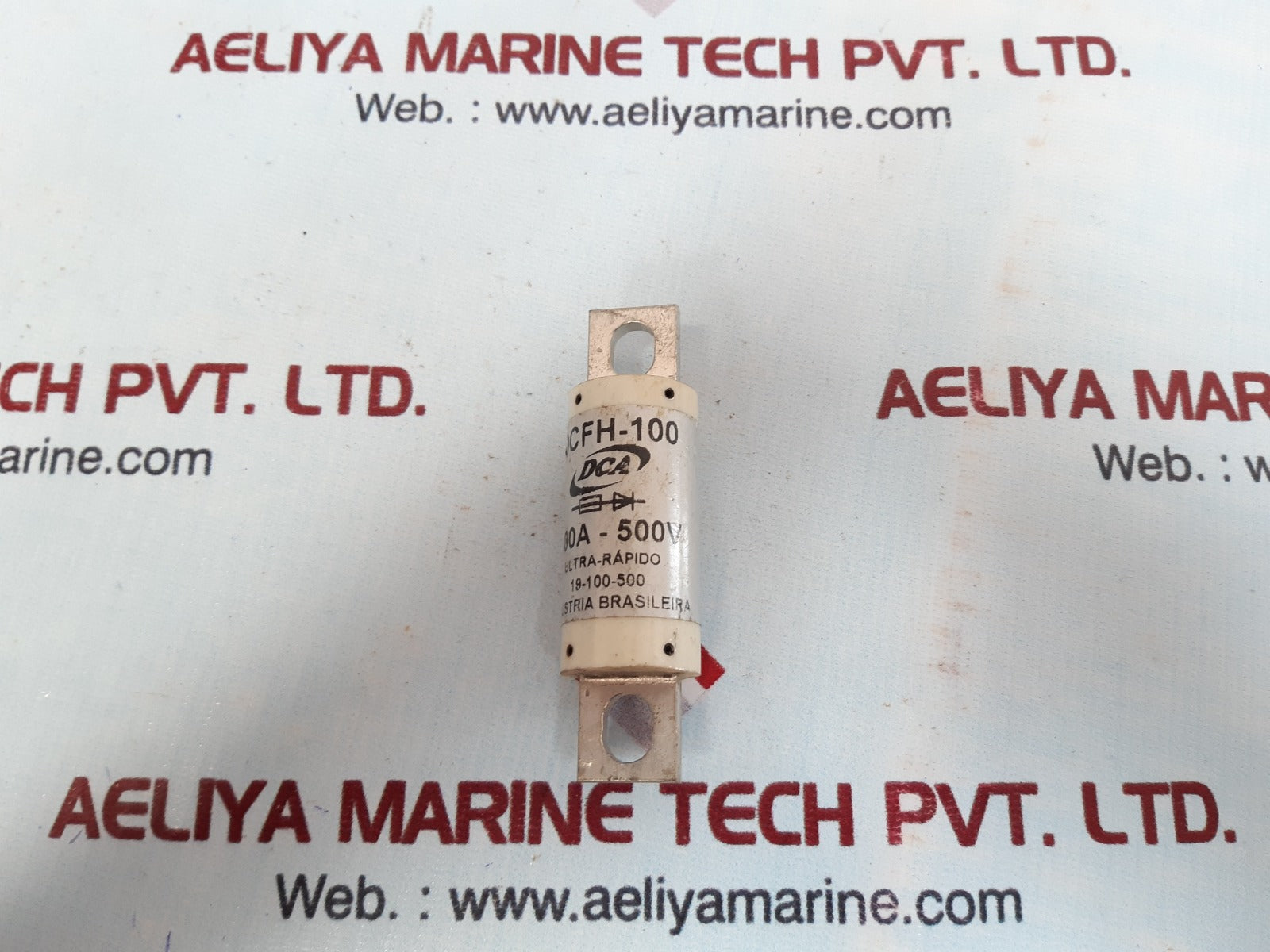 Set of 8x Dca dcfh-100 fuse 100a-500v