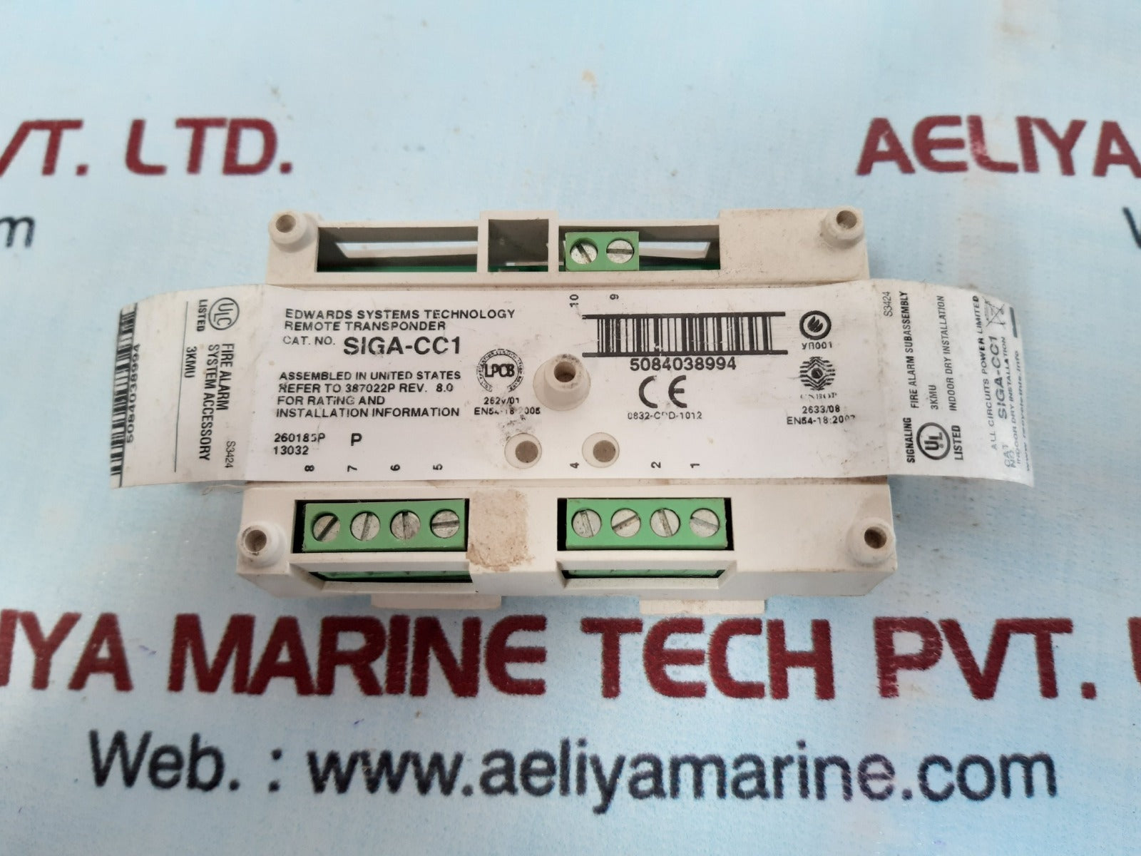 Edwards systems siga-cc1 single input module