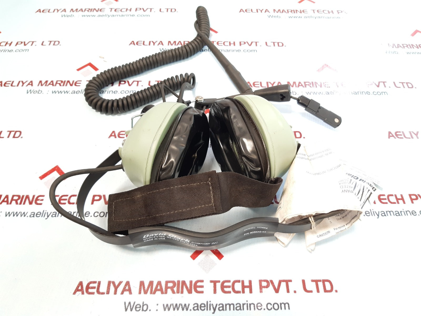 David clark h3442 40583g-03 headset