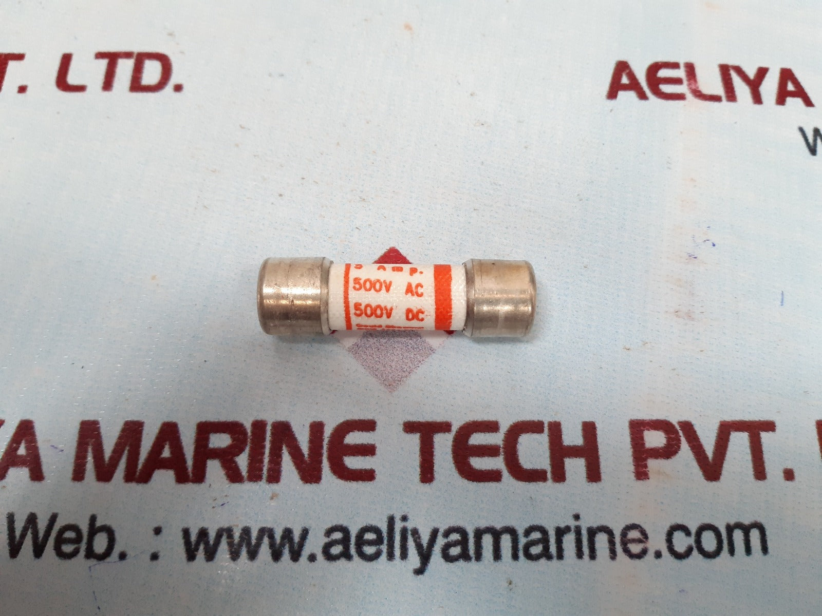 Set of 8x Gould shawmut a5y3-11h fuse 5 amp