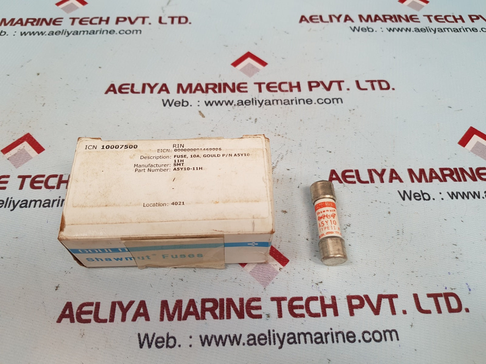 Gould shawmut a5y10 fuses