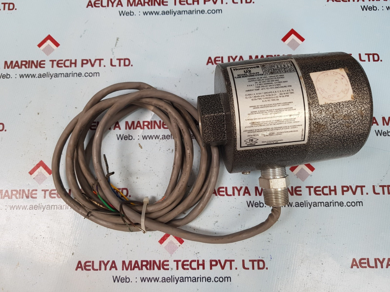 Honeywell u2 1010-pf flame monitoring system Used