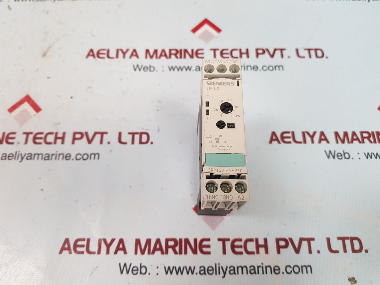 Siemens 3rp1525-1ap30 time relay