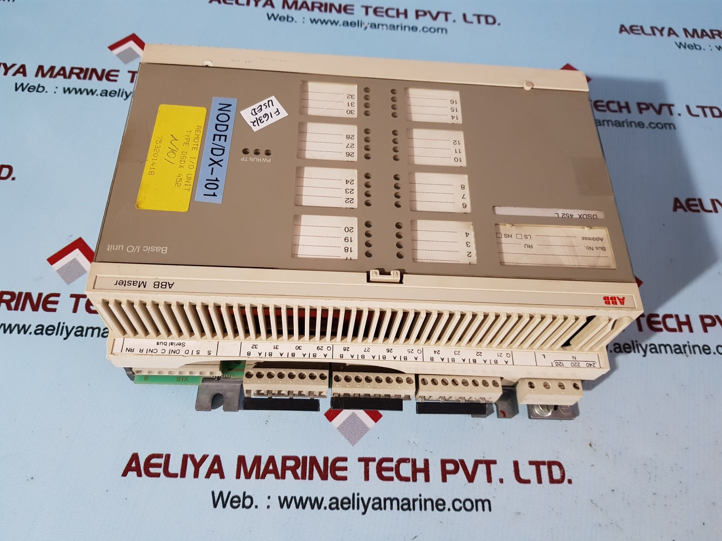 Abb dsdx 452 remote i/o unit 5716075-u