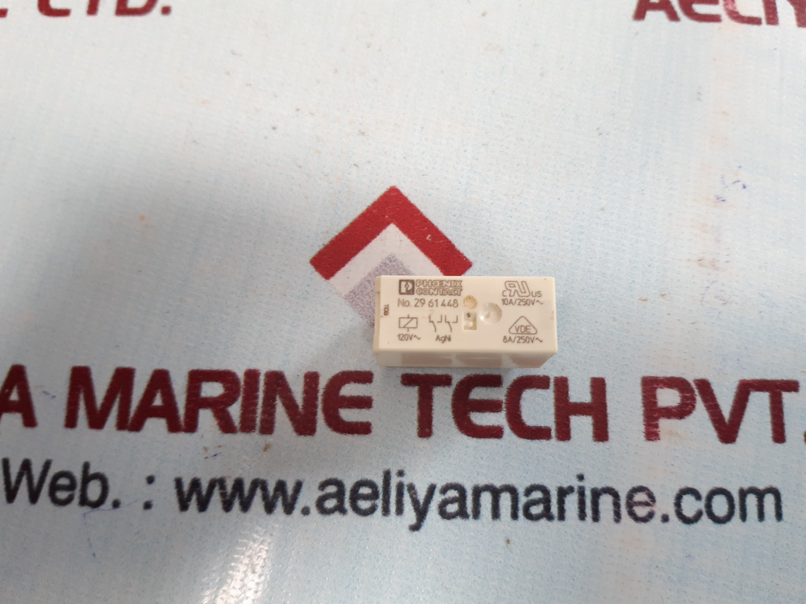 Phoenix contact rel-mr-120ac/21-21 mini relay