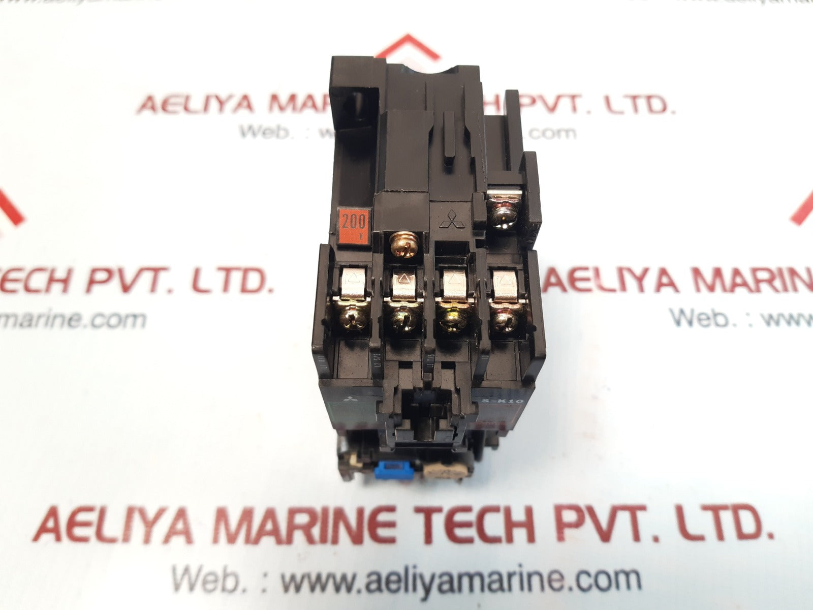 Mitsubishi s-k10 contactor with th-n12 thermal overload relay 200v