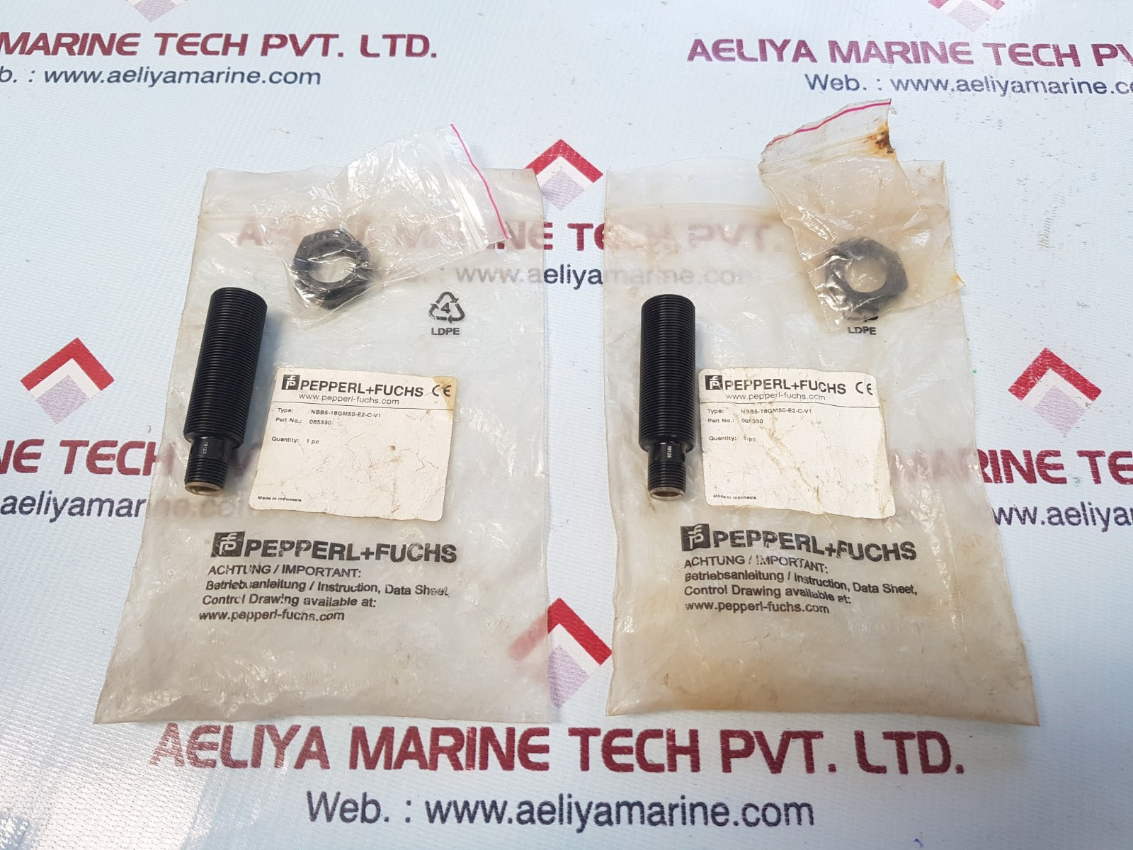 Pepperl+fuchs nbb5-18gm50-e2-c-v1 proximity switch 085330