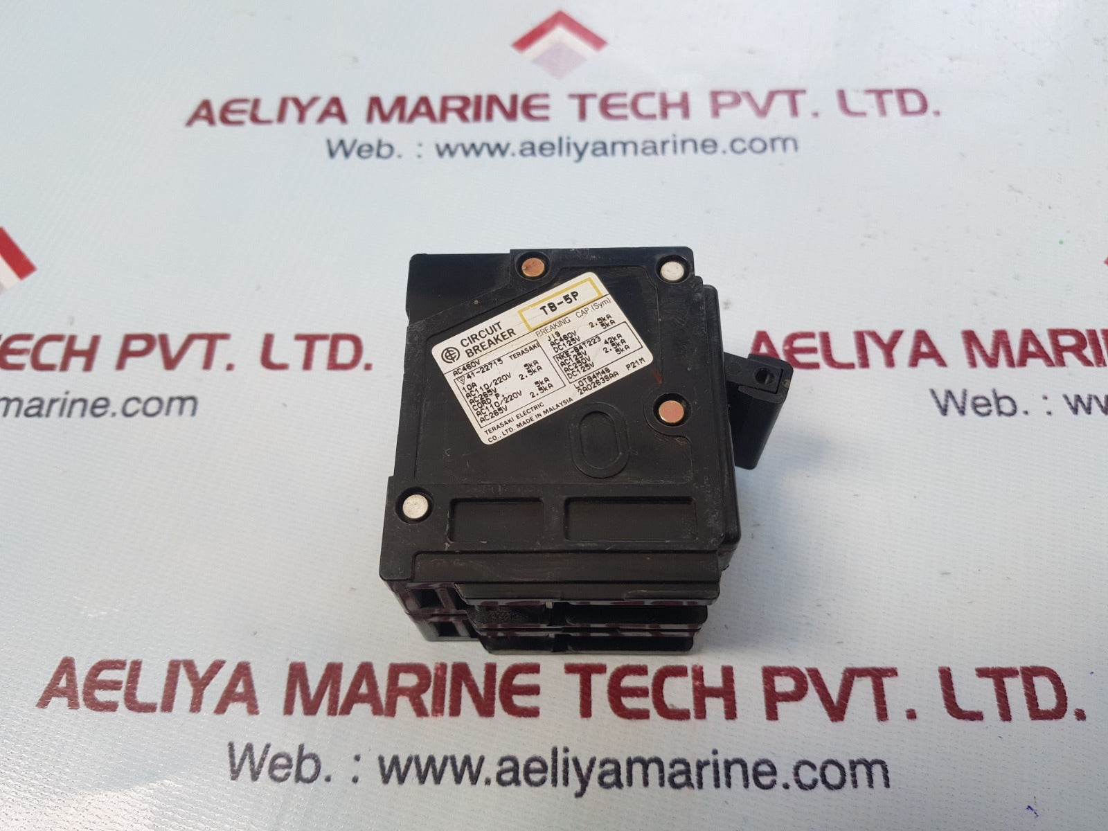 Terasaki electric tb-5p circuit breaker ac480v 10a