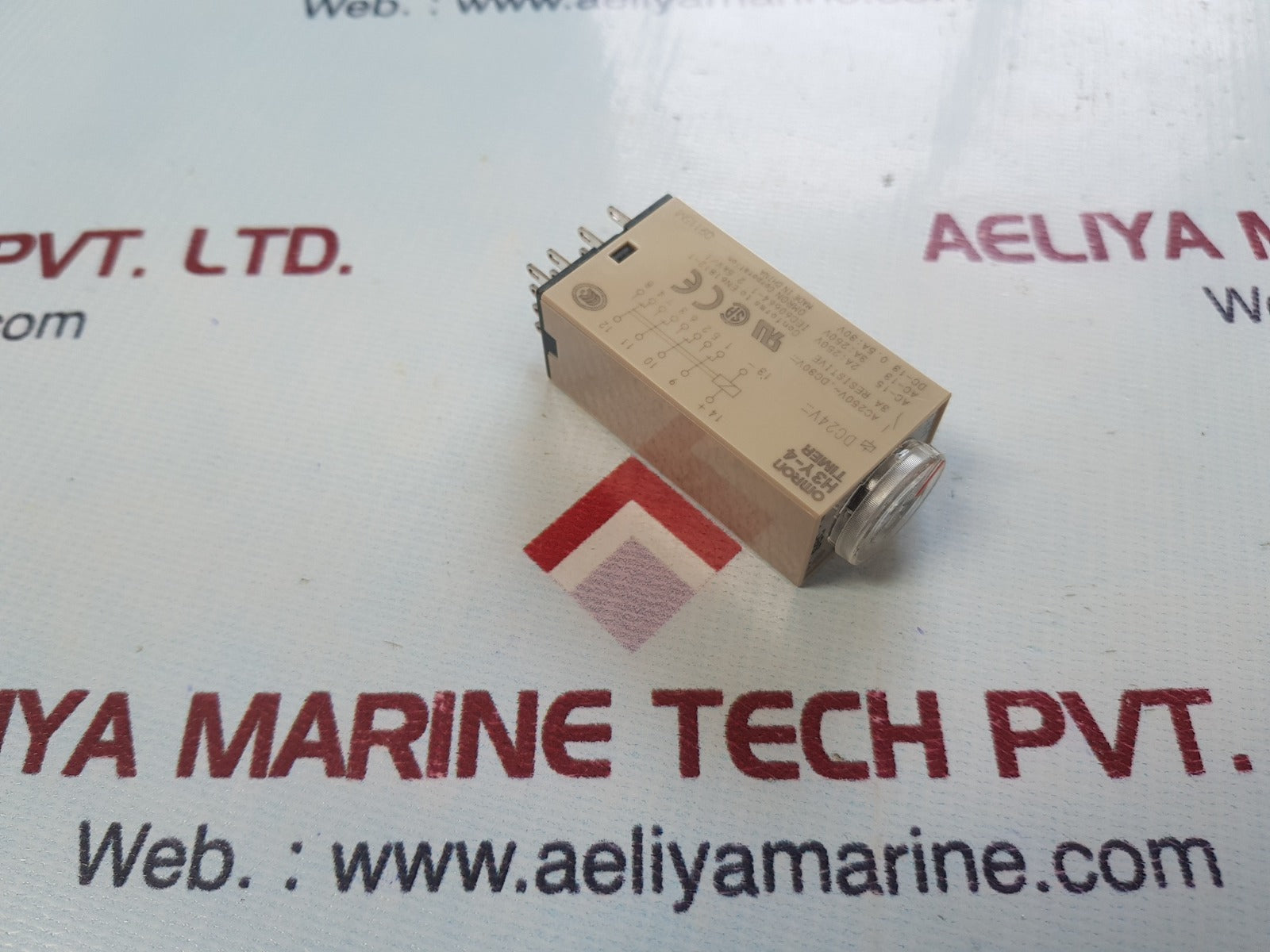 Omron h3y-4 timer time delay relay 24v dc 10s