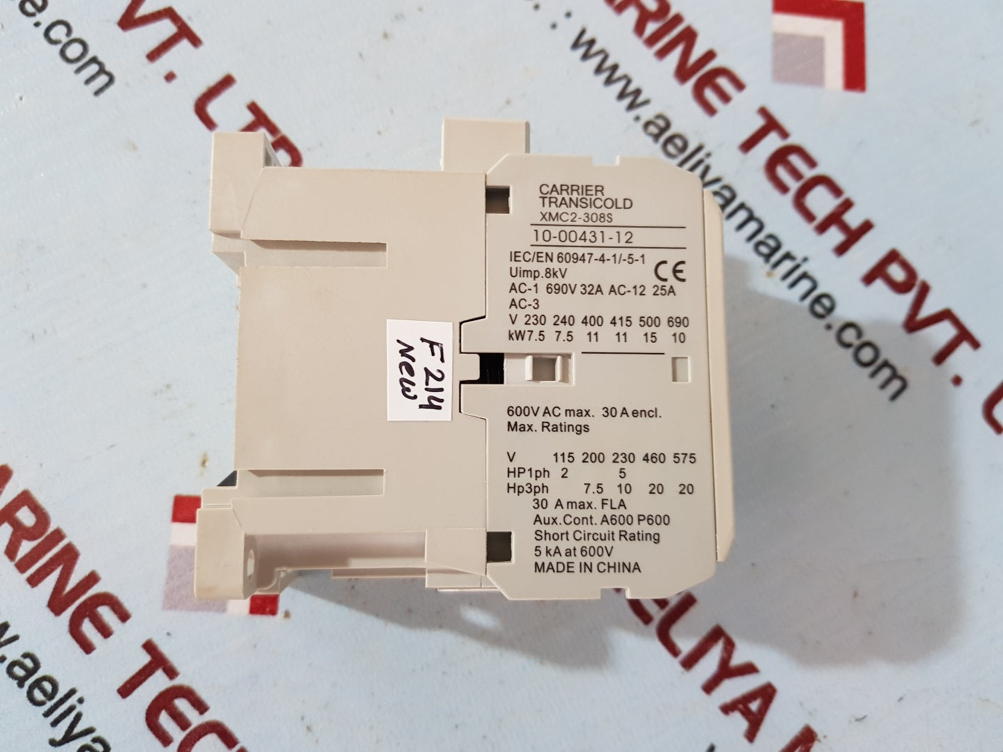 Carrier transicold xmc2-308s contactor(30amp) 10-00431-12