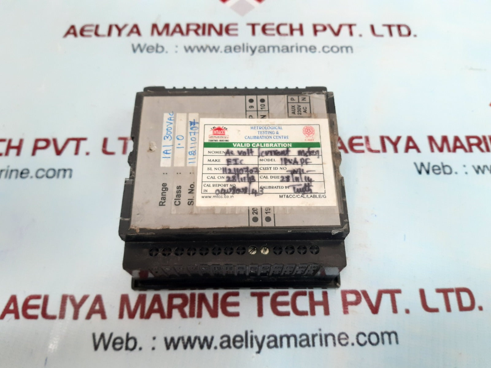 Eic 1pvaf meter used